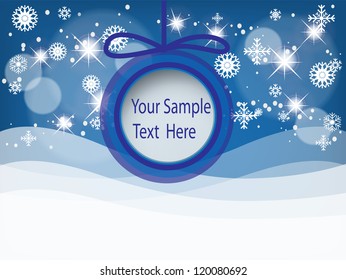 Christmas decoration background