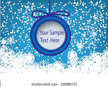 Christmas decoration background