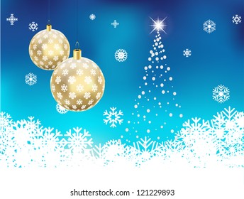 Christmas decoration background