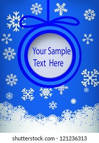 Christmas decoration background