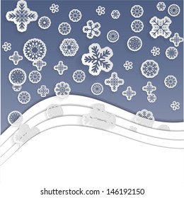Christmas decoration background 
