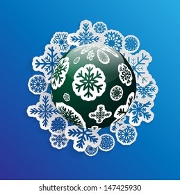 Christmas decoration background 