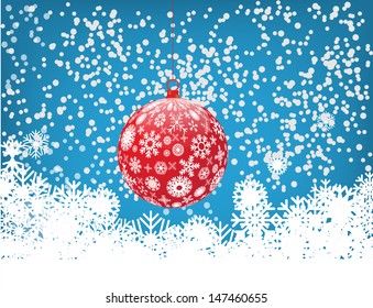 Christmas decoration background 