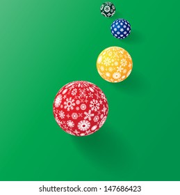 Christmas decoration background 