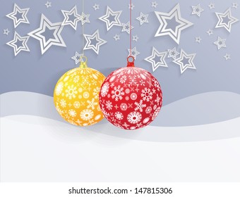 Christmas decoration background 