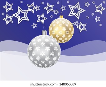 Christmas decoration background 