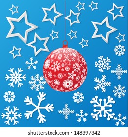 Christmas decoration background 