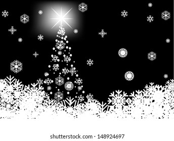 Christmas decoration background 