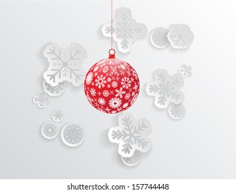 Christmas decoration background 