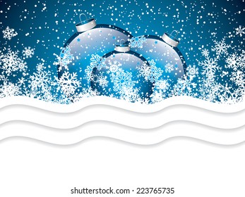 Christmas decoration background