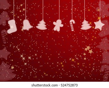 Christmas decoration background