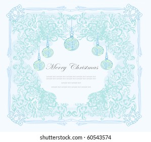 Christmas decoration background