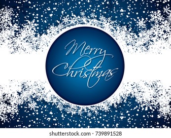 Christmas decoration background with space for text