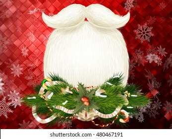 Christmas decoration Background Template. EPS 10 vector file included