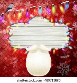 Christmas decoration Background Template. EPS 10 vector file included
