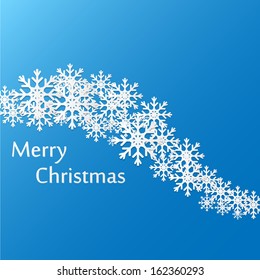 Christmas decoration background. Vector illustration.