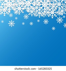 Christmas decoration background. Vector illustration. 