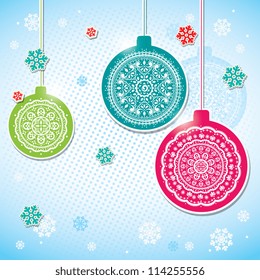 Christmas decoration balls