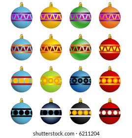 Christmas Decoration Bauble Ball Series