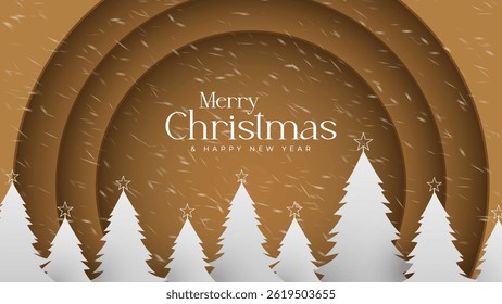 Christmas decoration border with fir branches and Christmas lights  background. Bright Christmas and New Year design  Perfect for product display, mockups, showrooms and showcases. Vector illustration