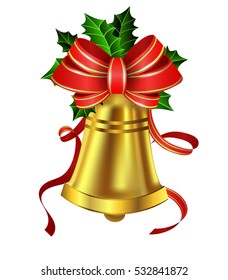 Christmas decoration with bow