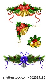Christmas decoration with bow