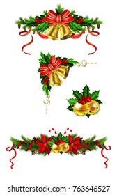 Christmas decoration with bow
