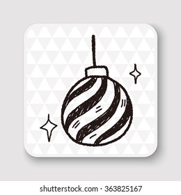 Christmas decoration doodle