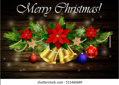 Christmas decoration evergreen trees