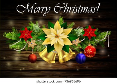 Christmas decoration evergreen trees