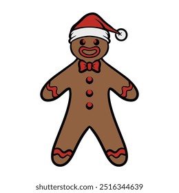 Christmas Decoration Flat Design Accessories Logo Icon Art Vector
