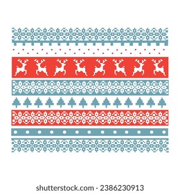 Christmas decoration frame, wrapping paper, napkin, texture.
