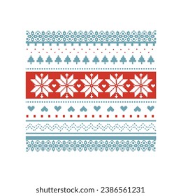 Christmas decoration frame, wrapping paper, napkin, texture.