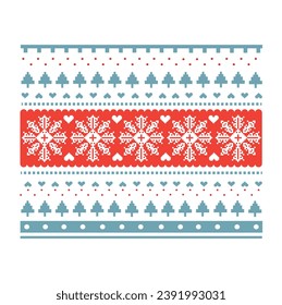Christmas decoration frame, wrapping paper, napkin, texture.