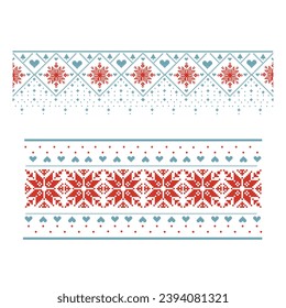 Christmas decoration frame, wrapping paper, napkin, texture.