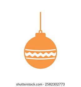 Christmas Decoration Icon Vector Template