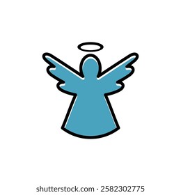 Christmas Decoration Icon Vector Template