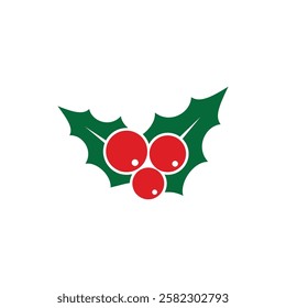 Christmas Decoration Icon Vector Template