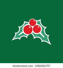 Christmas Decoration Icon Vector Template