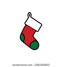 Christmas Decoration Icon Vector Template