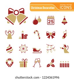 Christmas Decoration Icons