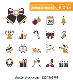 Christmas Decoration Icons