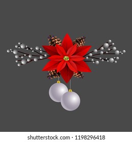 Christmas decoration isolated