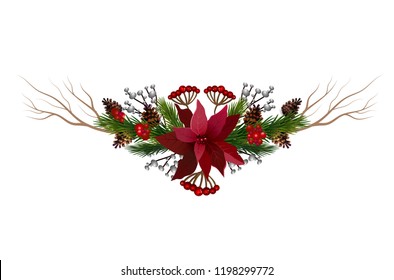 Christmas decoration isolated