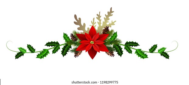 Christmas decoration isolated