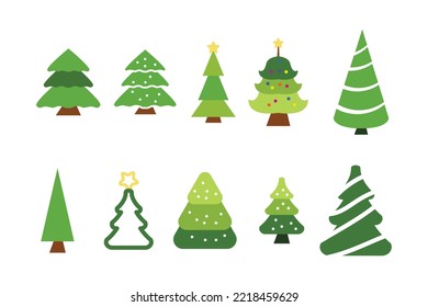 Christmas Decoration Ornament Colorful Christmas Ornament Collection In Hand Drawn Style Design
