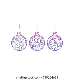christmas decoration ornament illustration circle