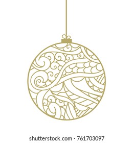 Christmas decoration, ornamental ball 
