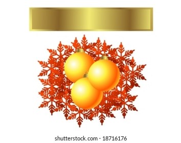 Christmas decoration with other elements