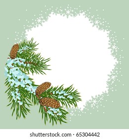 The christmas decoration placard